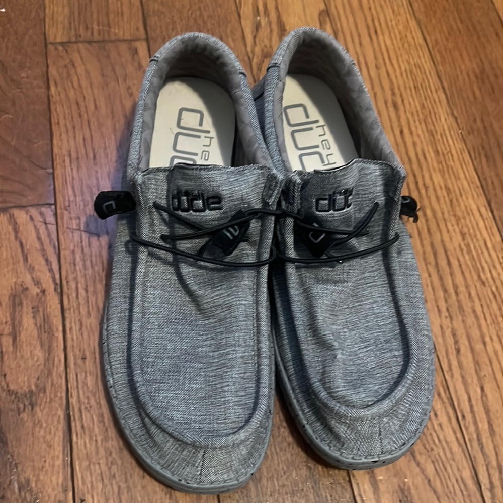 Hey Dude Grey shoes size 11 never worn